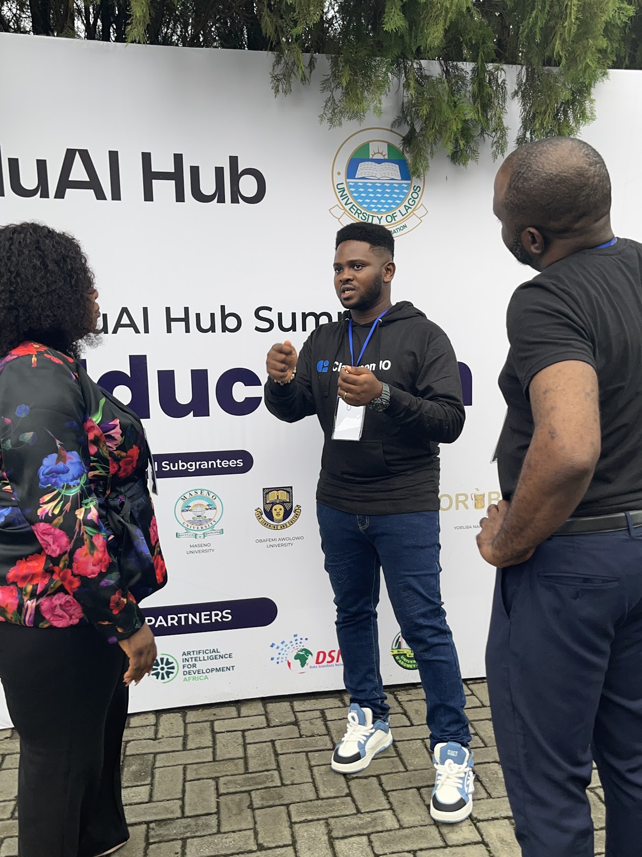 Chatting at EduAI Summit