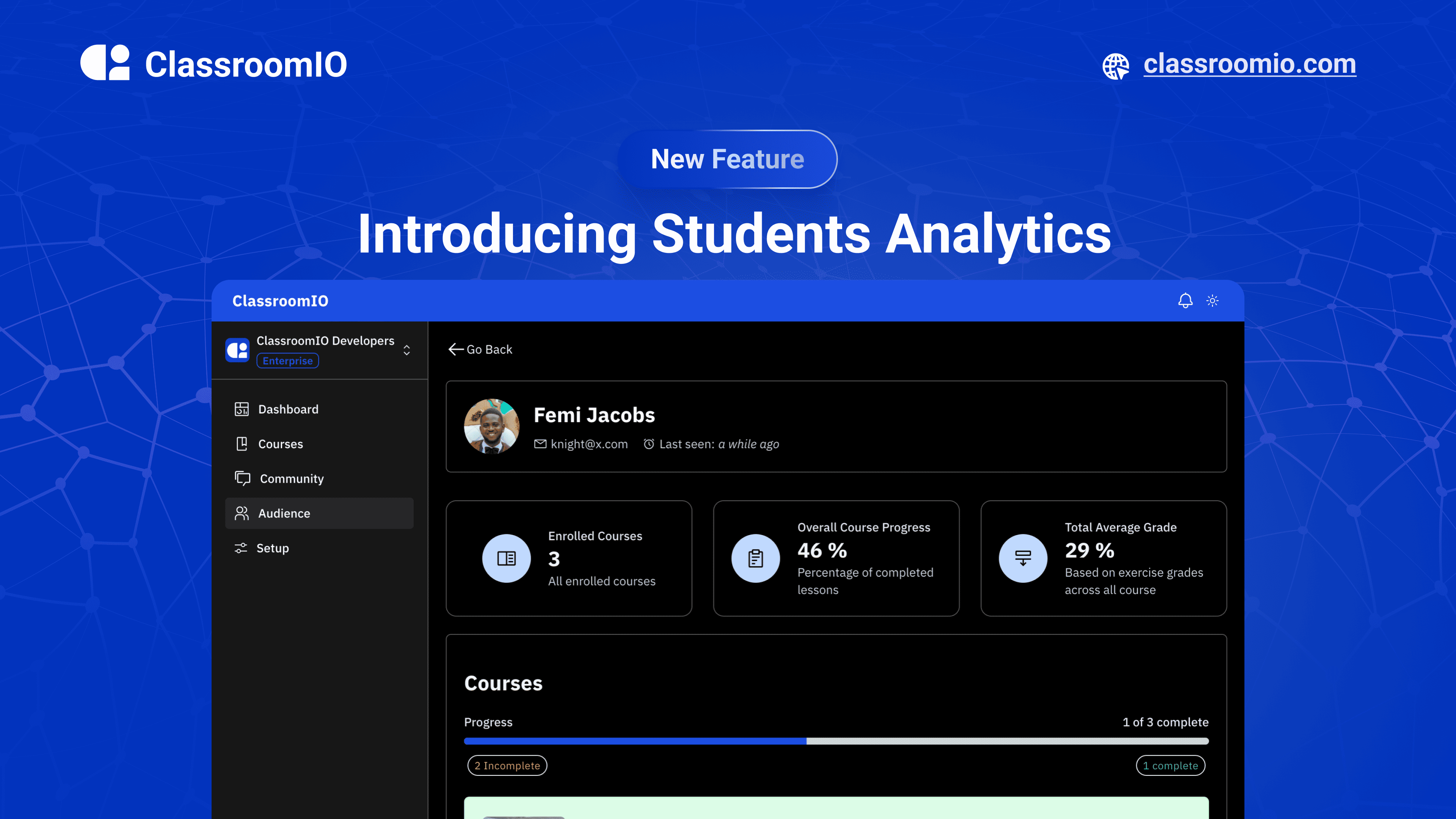 Introducing Student Analytics